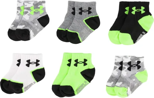 Vista 5 de Under Armour Paquete múltiple de calcetines impresos para niños