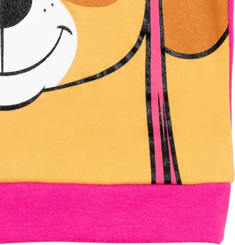 Vista 4 de Paw Patrol Skye - Sudadera con capucha de forro polar para niñas pequeñas Metálico