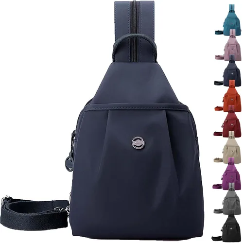 Vista 11 de Preferablen Waterproof 2-Way Commuter Bag, Large Capacity Oxford Convertible Shoulder Travel Bag, Anti-Theft Travel Tote, Small Backpack Purse