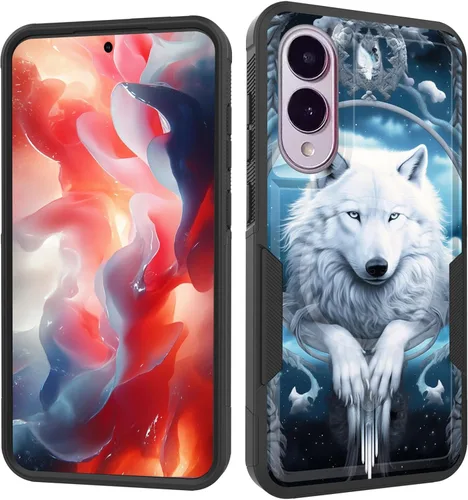 Vista 203 de Funda magnética para Galaxy A16 5G, [compatible con MagSafe] [protección contra caídas de grado militar] Funda resistente a prueba de golpes