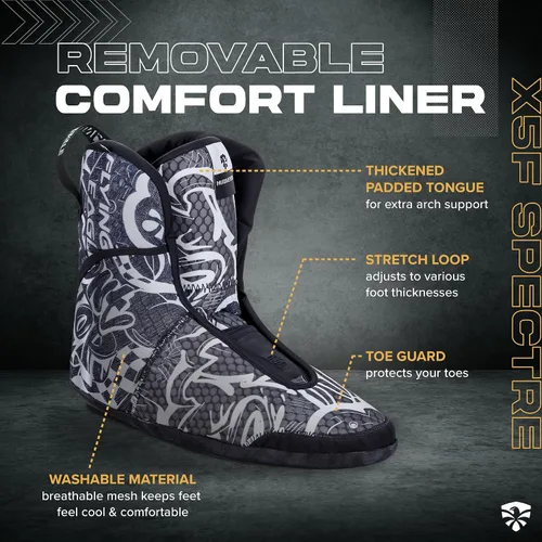 Vista 4 de Flying Eagle X5F Spectre y X5 Shrike Pro Freeskates - Patines en línea para adultos para hombres profesionales, patines para adultos, patines