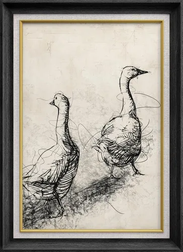 Vista 64 de SIGNWIN Arte de marco de alta calidad, elegante, vintage, ilustraciones de dibujo de árbol, arte fino, arte tradicional icónico para sala de estar