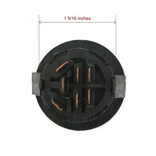Vista 3 de The ROP Shop Interruptor de llave de encendido con llave para tractor cortacésped John Deere L120 L130 G110 LY18