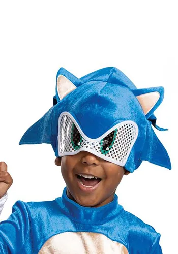 Vista 4 de Disfraz de la película Sonic 2 para niños pequeños Multicolor