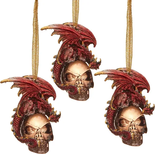 Vista 12 de Pensive Percher Dragon 2018 - Adorno de Navidad coleccionable de 3 pulgadas, a todo