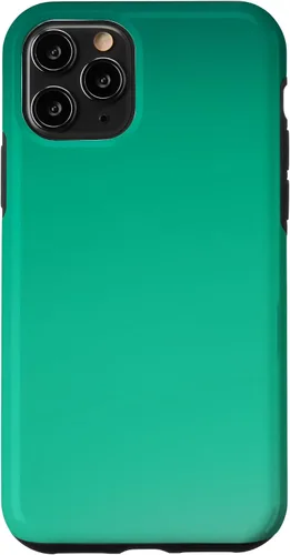Vista 10 de Funda degradada verde para iPhone 15