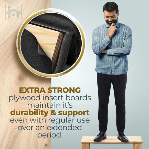 Vista 6 de Golden Home Essentials Soporte de sofá resistente para cojines caídos, tablero de cojín de sofá extra ancho de 21.5 x 72 pulgadas, tablero
