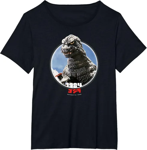 Vista 37 de Godzilla 1984 El regreso de Godzilla Icons of Toho - Camiseta pequeña Negro