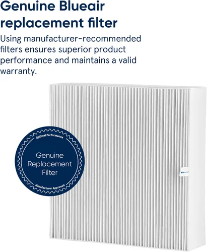 Vista 2 de Blueair Blue Pure Fan - Filtro de repuesto genuino para ventilador, filtro de partículas para contaminantes grandes como polen y polvo