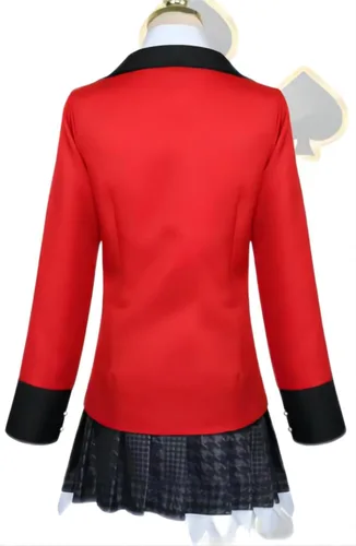 Vista 2 de Roses Cosplay Costume for Kakegurui Compulsive Gamble Yumemite Yumemi