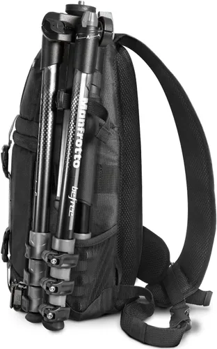 Vista 8 de Altura Photo Bolsa para cámara tipo bandolera - Mochila para cámaras Canon, Nikon, Sony y GoPro DSLR y sin espejo - Mochilas cruzadas para fotógrafos