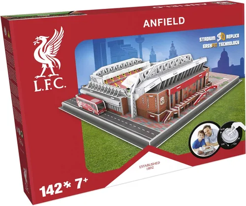 Vista 3 de Liverpool FC - Rompecabezas 3D del estadio de Anfield