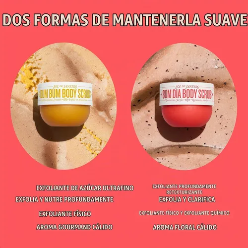 Vista 6 de Sol de Janerio Body Scrub 7.8 oz.