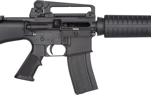 Vista 7 de GoldenBall & Eagle M16 - Rifle de aire comprimido de gas GBB de polímero de gas -350 FPS/negro