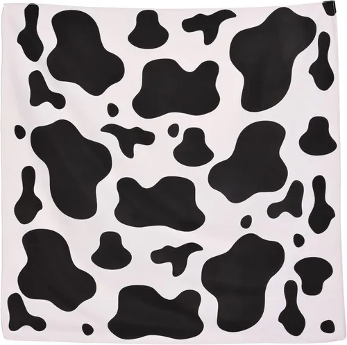 Vista 7 de Beistle Servilletas de bebidas con estampado de vaca para mujer, color negro, blanco, talla única (paquete de 2)