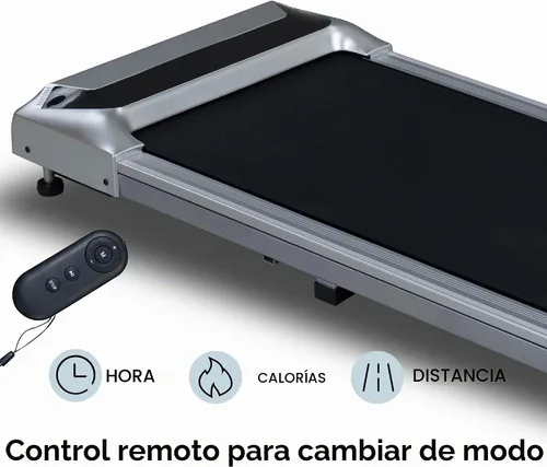 Vista 4 de Walking Pad Under Desk, 2.5HP Walking Treadmill for Home Office, 225lbs Silver