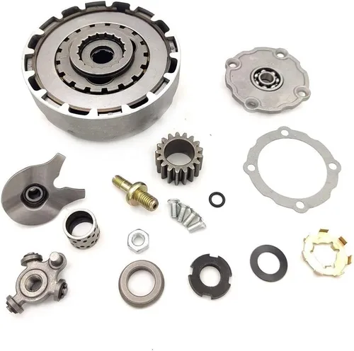 Vista 7 de Conjunto de embrague de 17 dientes para semi automático, 50 cc, 70 cc, 90 cc, 110 cc, 125 cc, motor de moto de cross