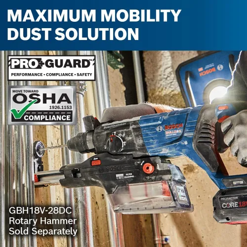 Vista 14 de BOSCH Accesorio para recolección de polvo GDE28D SDS-plus®