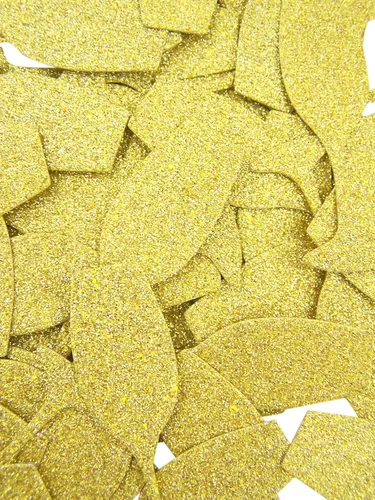 Vista 4 de Confeti con purpurina troquelada de Año Nuevo, paquete de 3, 120