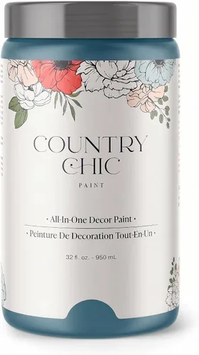 Vista 97 de Country Chic - Pintura a la tiza todo en uno para muebles y armarios, ecológica, acabado mate, con primer y sellador, para madera y metal, Alchemist