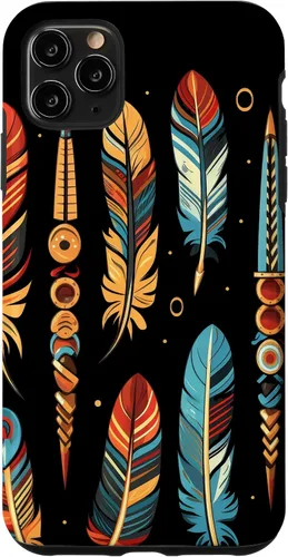 Vista 13 de Colorful Feathers - Funda para iPhone 17