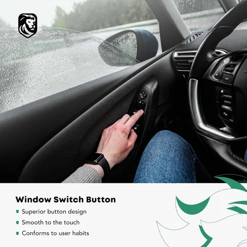 Vista 6 de YHTAUTO Interruptor de ventana principal eléctrico de repuesto para Mercedes-Benz C230 C250 C300 C350 C63 E350 E550 E63 AMG 2009-2012, 3 pines, sin
