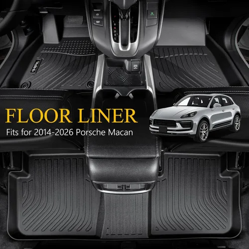 Vista 131 de Tapetes de piso para todo clima y forro de carga con respaldo para Chevrolet Suburban de 7 asientos 2021-2025 / GMC Yukon XL de 7 asientos