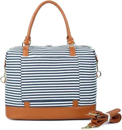 Vista 6 de CAMTOP- Bolso de viaje para mujer, de lona, para equipaje de mano), 6050