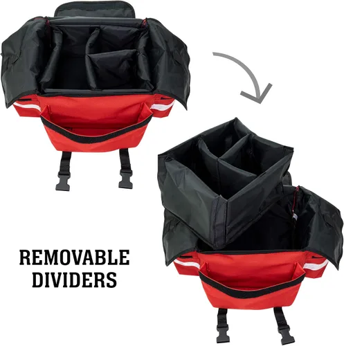 Vista 5 de LINE2design Kit de primeros auxilios para emergencias de emergencia, suministros EMS completamente surtidos, kit de llenado de traumas de rescate