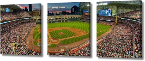 Vista 48 de TUMOVO Arte de pared en lienzo para estadio deportivo, arte de pared de campo Wrigley en Chicago, pinturas de Chicago, impresiones sobre lienzo