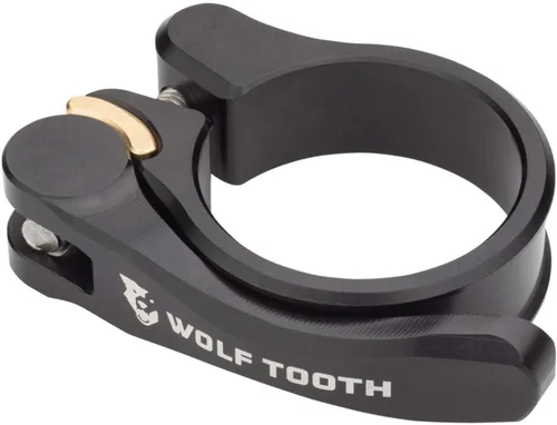 Vista 10 de Wolf Tooth Abrazadera de tija de sillín de liberación rápida QR - 1.126 in, verde