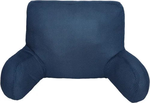 Vista 7 de Cojín lumbar de respaldo para sillón, suave y acogedor, cómodo respaldo de felpa, almohadilla de respaldo acogedor, almohada de lectura que alivia