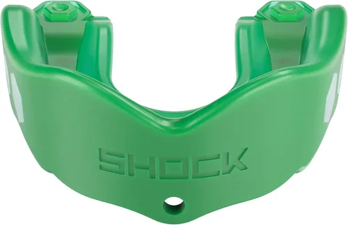 Vista 21 de Shock Doctor Gel Max - Protector bucal, protección resistente y ajuste personalizado, juvenil, frambuesa azul