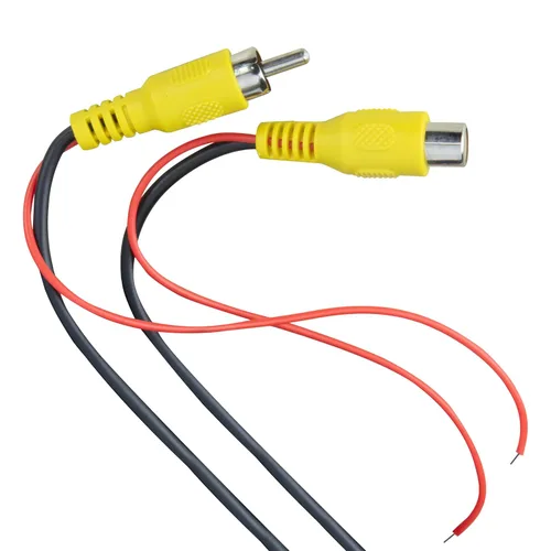 Vista 5 de Scosche RCAV25TW - Cable de cámara de respaldo de 25 pies (25.0 ft), cámara de estacionamiento inversa de visión trasera, video RCA + cable
