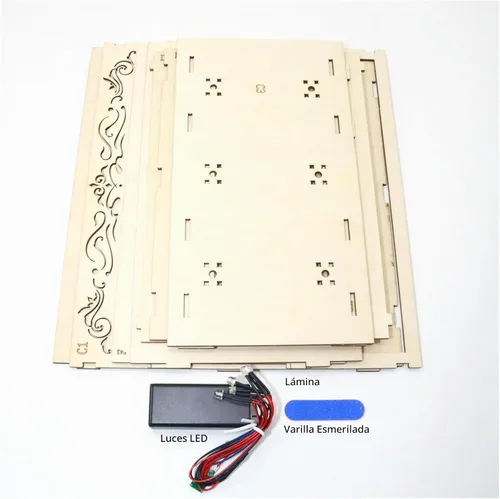 Vista 4 de Kit de Rincón de Libros, Sujetalibros Simple Booknook, Kit de Casa de Muñecas en Miniatura para Principiantes, Modelo de Rompecabezas 3D DIY con Luz