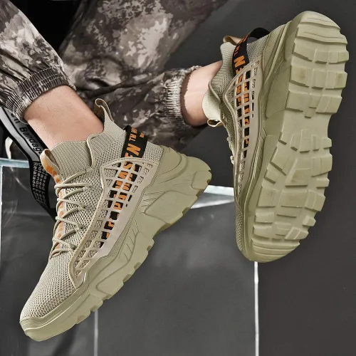 Vista 6 de XIDISO - Zapatos deportivos modernos para hombre, informales, para correr o caminar