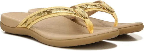 Vista 2 de Vionic - Sandalias Casandra para mujer, sandalias para el día a día, con soporte para arco ortopédico oculto