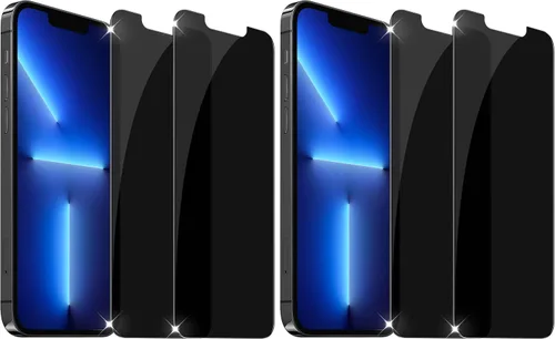 Vista 24 de YMHML Paquete de 2 protectores de pantalla de privacidad compatibles con iPhone SE 2020 2ª 2022 de 3ª generación, iPhone 8, 7, 6S, 6, 6, 6