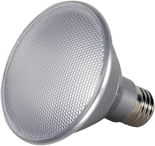 Vista 21 de Satco S9434 Par30 - Bombilla LED de cuello largo, 5000 K, 40 pies, base media, 13 W Luz natural de 5000 K