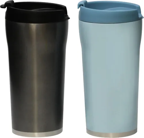 Vista 19 de MIRA Taza de viaje para café de 12 onzas, vaso aislado de acero inoxidable con tapa a prueba de fugas, taza para bebidas calientes y frías