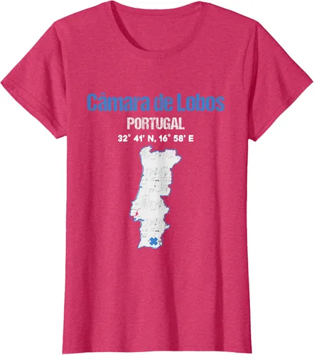 Vista 7 de Camiseta Câmara de Lobos Portugal City