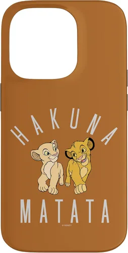 Vista 17 de Funda para iPhone 13 Pro Max Disney The Lion King Simba y Nala Hakuna Matata