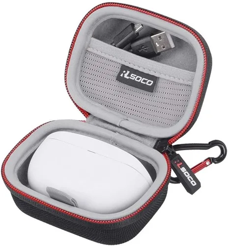 Vista 4 de RLSOCO Funda de transporte para Sony WF-1000XM3/para Sony WF-SP800N Auriculares intrauditivos con cancelación de ruido Bluetooth verdaderamente