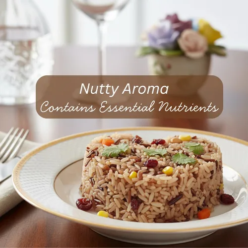 Vista 6 de Set de regalo de arroz orgánico de jazmín tailandés, 8 paquetes variados, jazmín marrón, jazmín rojo, arroz de jazmín negro, arroz de jazmín mixto