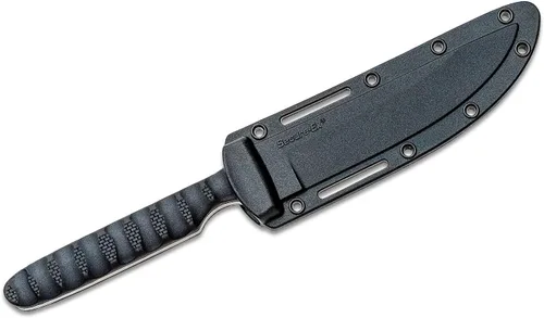 Vista 5 de Cold Steel Bowie Spike Duradero y Ligero de Acero Inoxidable Alemán 4116 de 4 Pulgadas, Cuchillo de Cuello de Hoja Fija Táctica para Exteriores