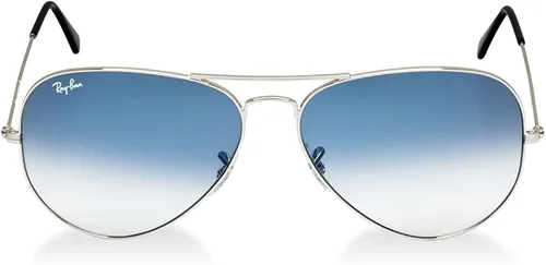 Vista 2 de GAFAS DE SOL RAY-BAN RB 3025 AVIATOR 2283in 0033F PLATA CRISTAL BLANCOAZUL GRADIENTE