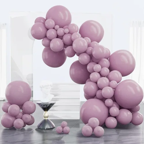 Vista 75 de PartyWoo - Globos de color albaricoque retro, 120 unidades de 5 pulgadas, de látex, para arco de globos, decoración de fiesta y de cumpleaños