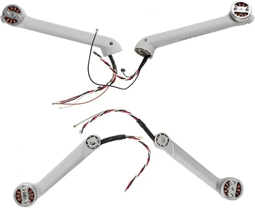 Vista 10 de SeiZed Piezas de reparación del motor del brazo de repuesto del dron, carcasa superior, parte delantera, trasera, izquierda, derecha, brazo