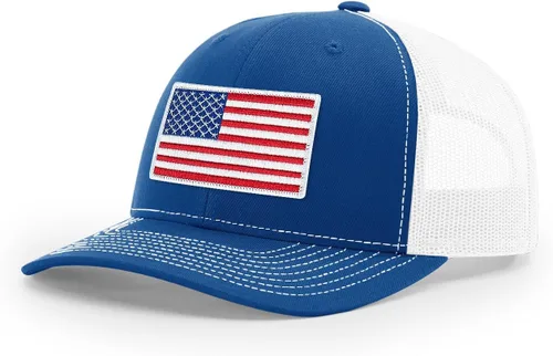 Vista 30 de Joe's USA Richardson 112 - Gorras de camionero con parche gráfico personalizado - Gorras estructuradas de cinco y seis paneles Richardson Premium