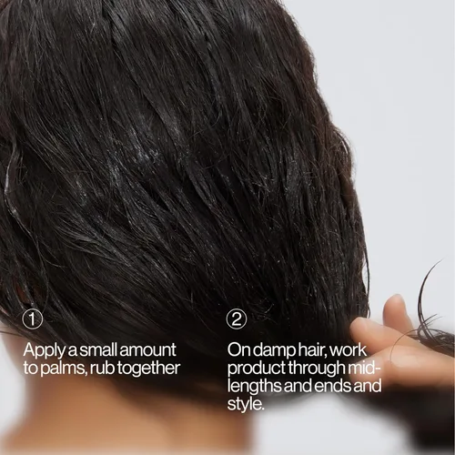 Vista 6 de Eva NYC Crema suavizante antiencrespamiento para el cabello, tratamiento sin enjuague para control del encrespamiento, suaviza para un cabello suave
